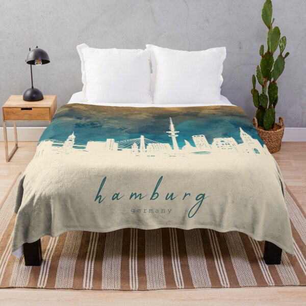 Item preview, hamburg skyline designed and sold by BekimART2.