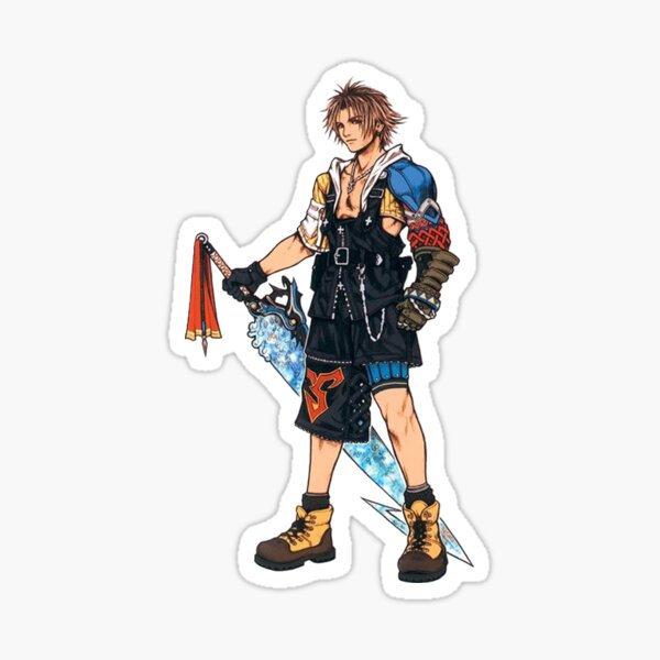 Final Fantasy X Tidus Pegatina