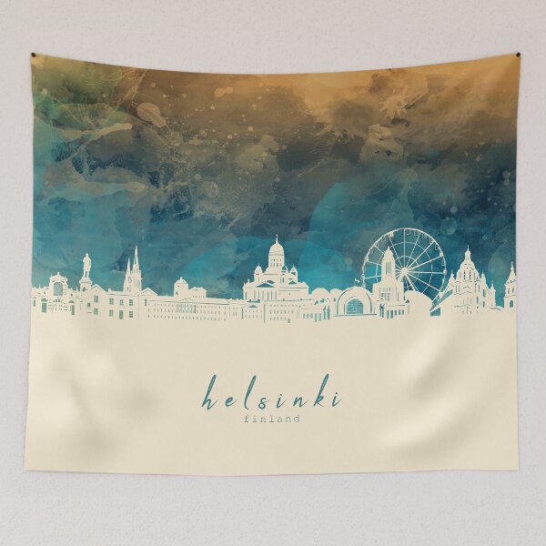 Item preview, helsinki skyline designed and sold by BekimART2.