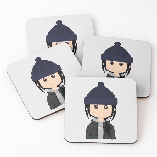 Item preview, Black puffer/puffa jacket, beanie and hoodie designed and sold by pastelpurple.