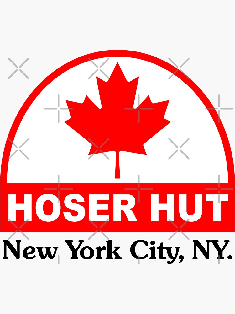 "Hoser Hut, New York City How I Met Your Mother" Sticker for Sale by