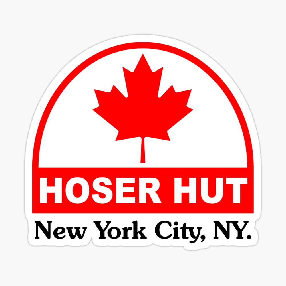 83 New York Hut Sticker Notorioustomo