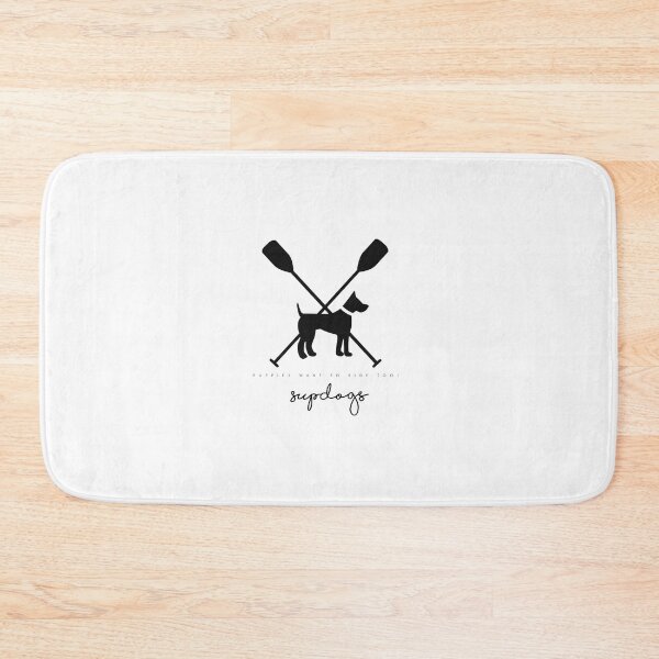 Item preview, SUP DOGS DESIGN PUPPIES WANT TO RIDE TOO! - PADDLE SURFING  designed and sold by Tropical Blood.