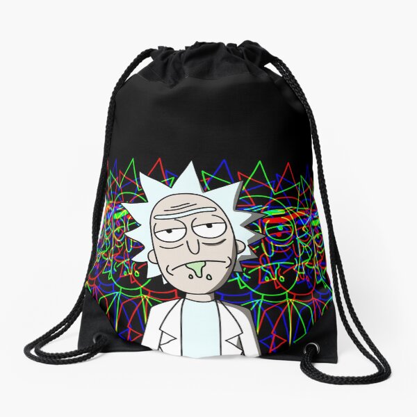 RICK SANCHEZ Drawstring Bag