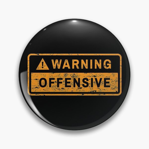 Item preview, WARNING OFFENSIVE designed and sold by RetroGear.