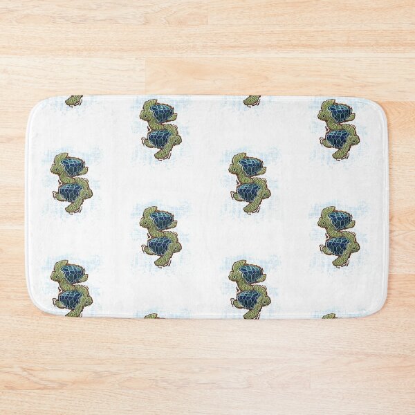 Item preview, Blue green turtle couple designed and sold by granprints.