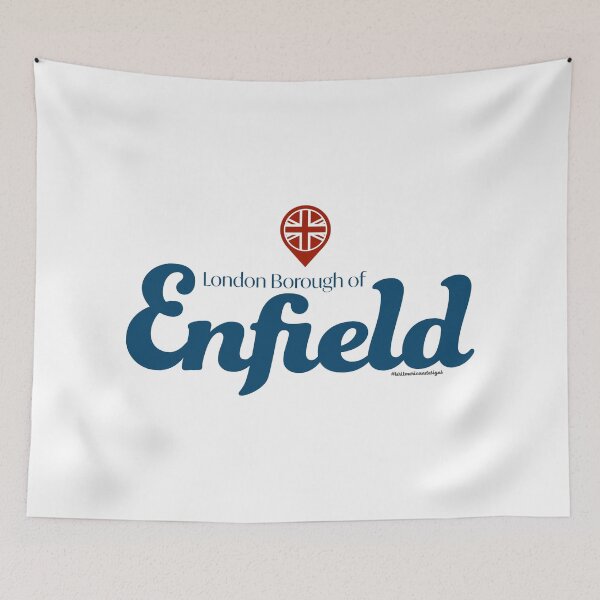 Item preview, London Borough of Enfield designed and sold by barefacedgirl.