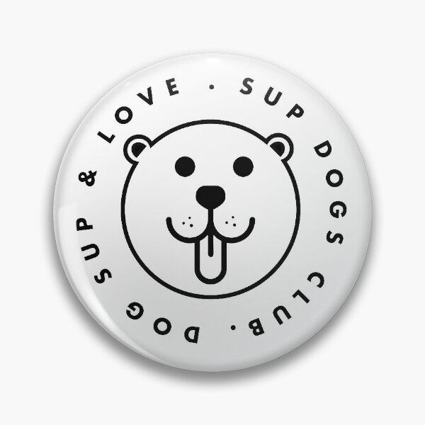 Item preview, SUP DOGS CLUB - DOG, SUP AND LOVE - SUPING - PADDLE SURFING LOVE designed and sold by Tropical Blood.