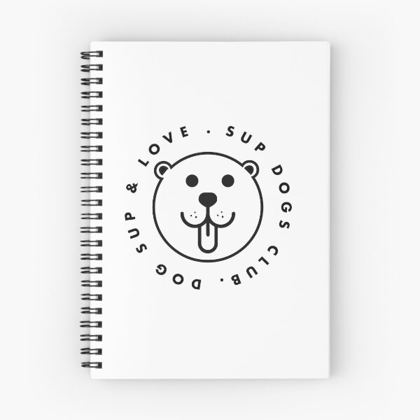 Item preview, SUP DOGS CLUB - DOG, SUP AND LOVE - SUPING - PADDLE SURFING LOVE designed and sold by Tropical Blood.