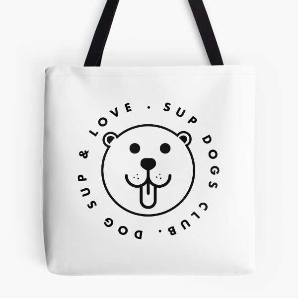 Item preview, SUP DOGS CLUB - DOG, SUP AND LOVE - SUPING - PADDLE SURFING LOVE designed and sold by Tropical Blood.