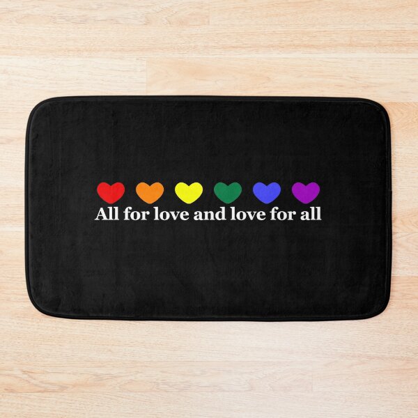 Item preview, all for love and love for all designed and sold by House Sparrow.