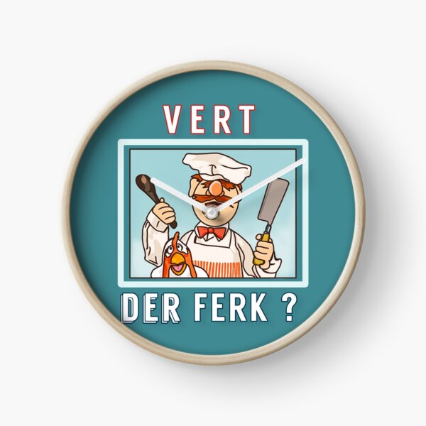 Vert der ferk? Chef suédois Horloge