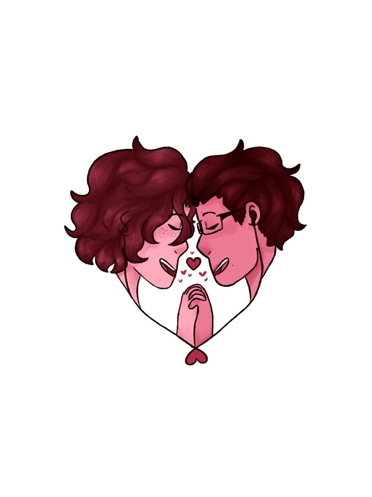 Thumbnail 4 of 4, iPhone Case, Boyf Riends Heart (Redrawn) designed and sold by Rhapsoddity.