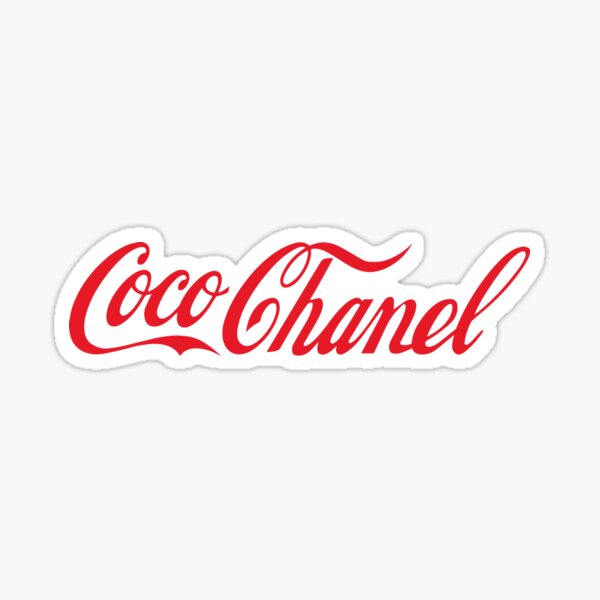 Sticker Chanel Logo Redbubble