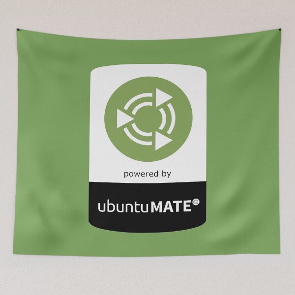 Artikelvorschau, Ubuntu MATE Aufkleber entworfen und verkauft von ShoeBill99.