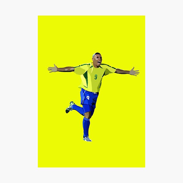 Brazilian Legend Ronaldo Photographic Print