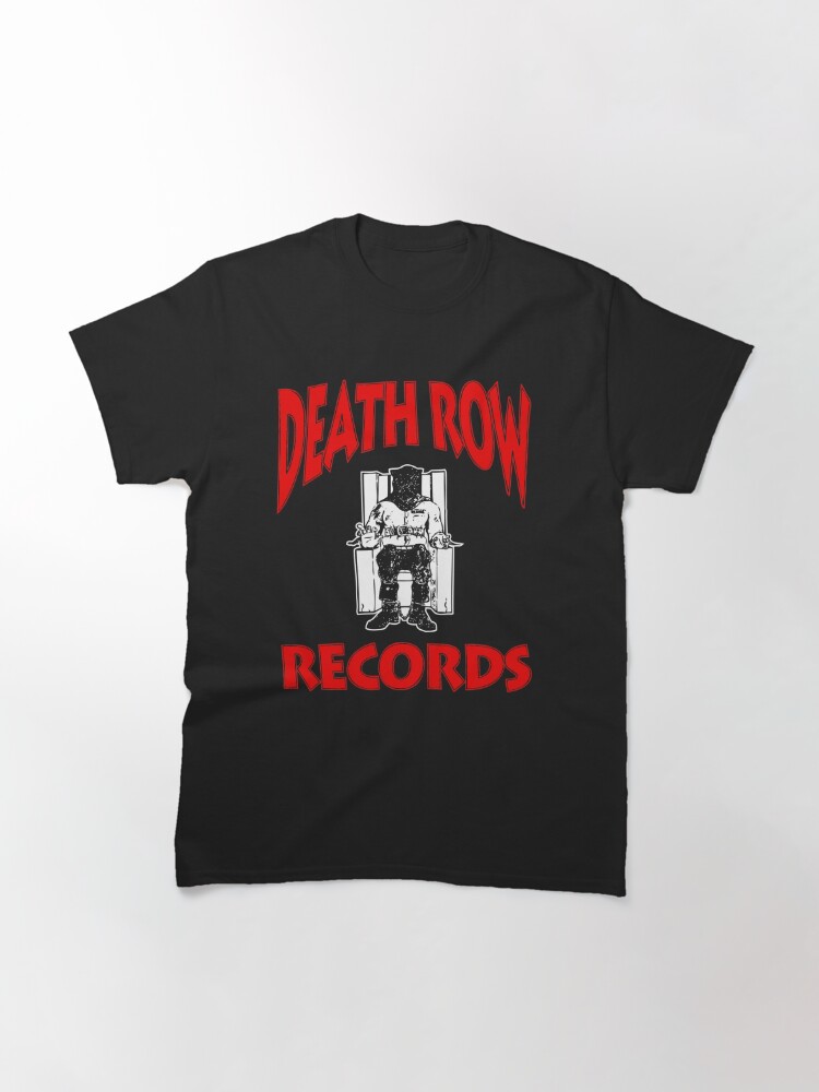 death row records shirt green