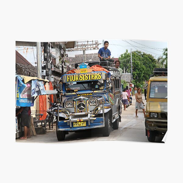 A jeepney in the Visayas Poster