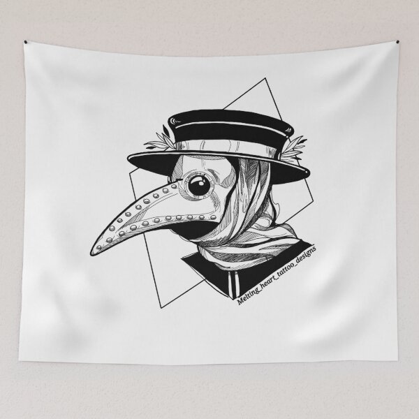 Item preview, Plague doctor (apparel version) designed and sold by MeltingheartTD.