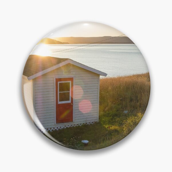 Item preview, Scenic Nova Scotia: steps leading to a house near the water at sunset designed and sold by VadimK.