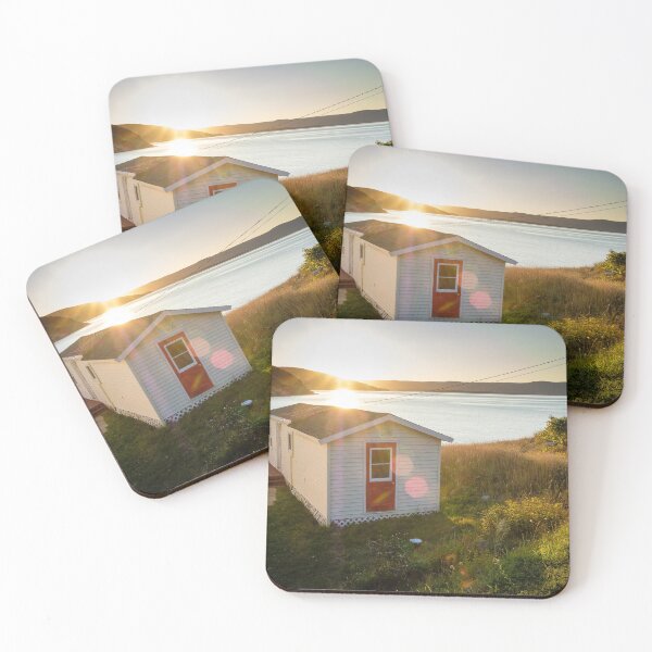 Item preview, Scenic Nova Scotia: steps leading to a house near the water at sunset designed and sold by VadimK.