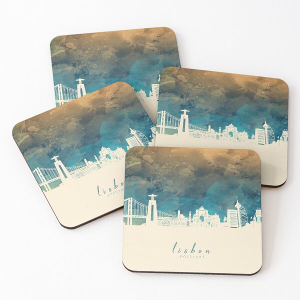 Item preview, lisbon skyline designed and sold by BekimART2.