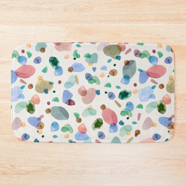 Item preview, Pebbles Rounded Memphis Terrazo designed and sold by ninoladesign.