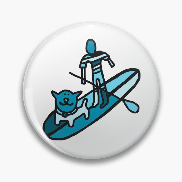 Item preview, Sup dog paddling with my dog  designed and sold by Tropical Blood.