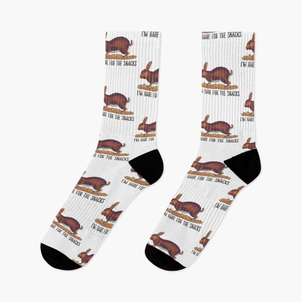 Item preview, I'm Hare For The Snacks designed and sold by lg whittaker.