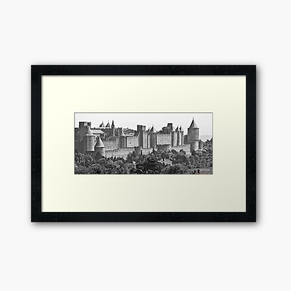 Carcassonne Framed Art Print