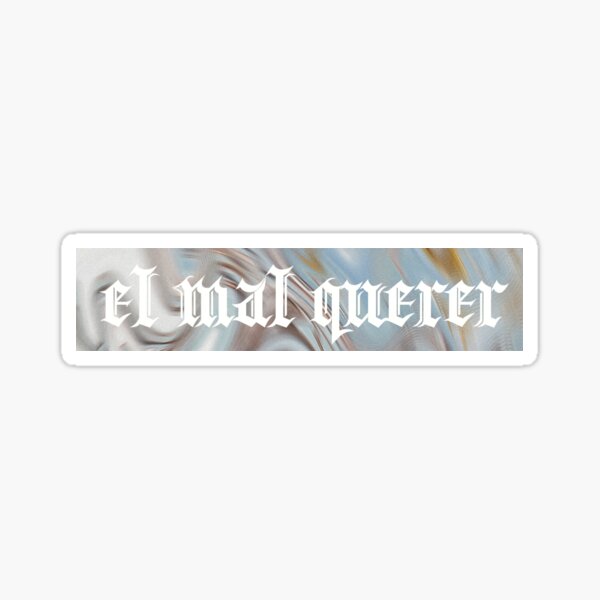 Rosalía - Pegatina inspirada en "El Mal Querer" Pegatina