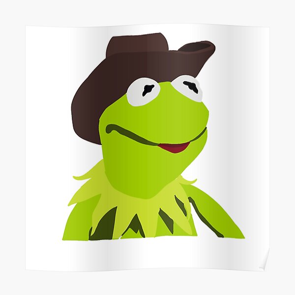 Cowboy Kermit Posters | Redbubble