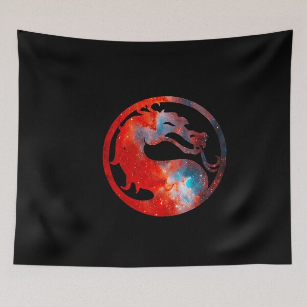 Item preview, Mortal Kombat Galaxy Silhouette Logo designed and sold by Nova5.