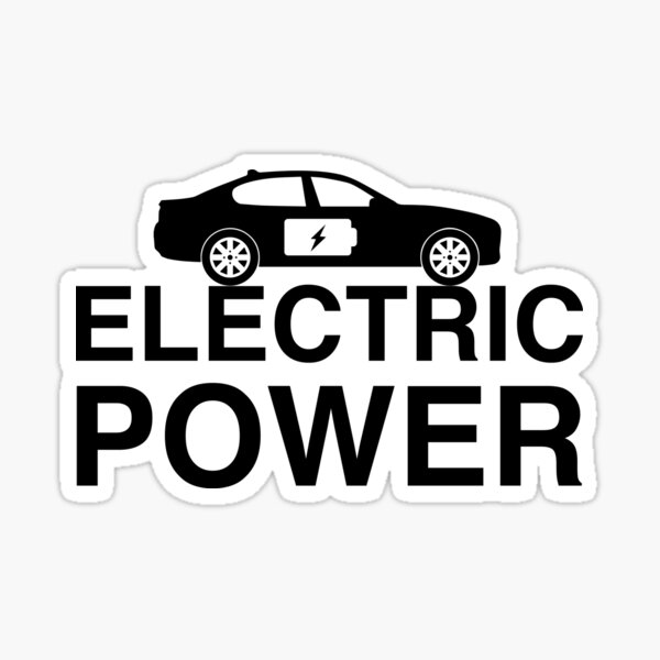 Electric Vehicle Stickers Redbubble