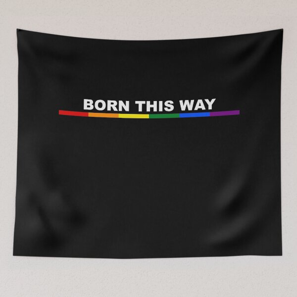 Item preview, Born this way Lesbian Gay Pride Trans  designed and sold by House Sparrow.