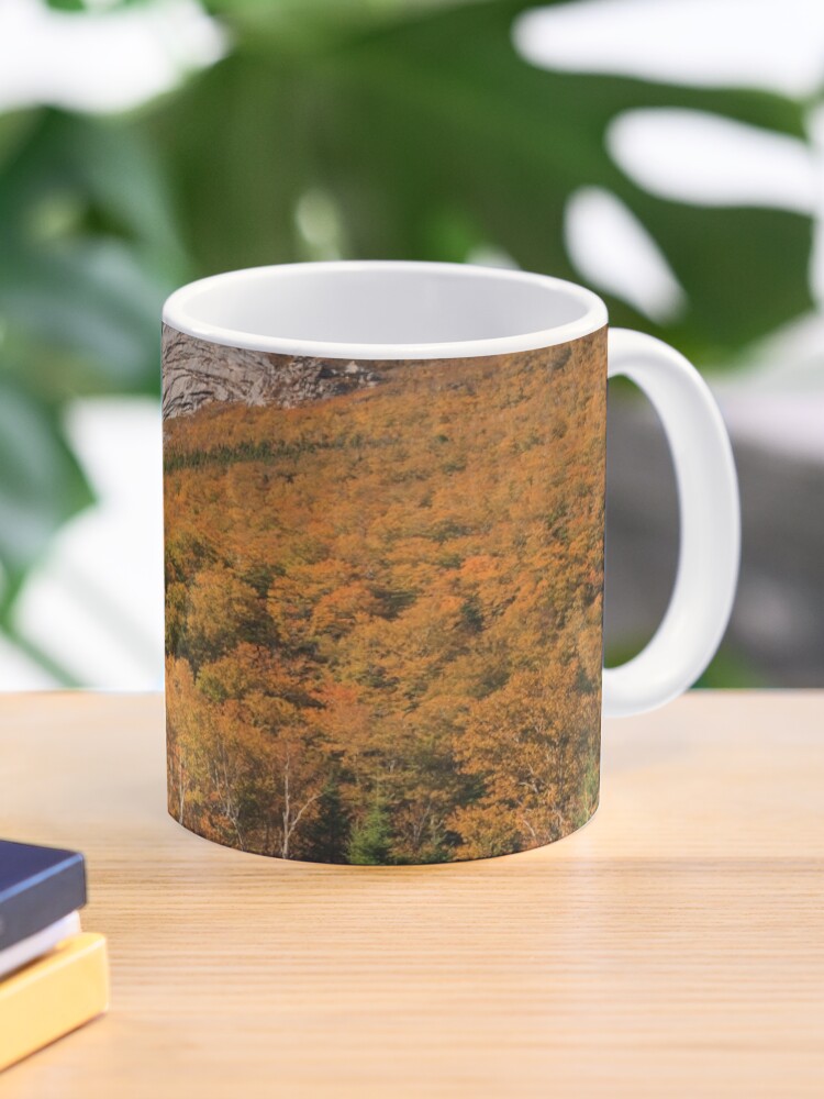 Cannon Mountain Im Herbst Franconia Notch State Park New Hampshire Tasse Von Darthurbrown Redbubble