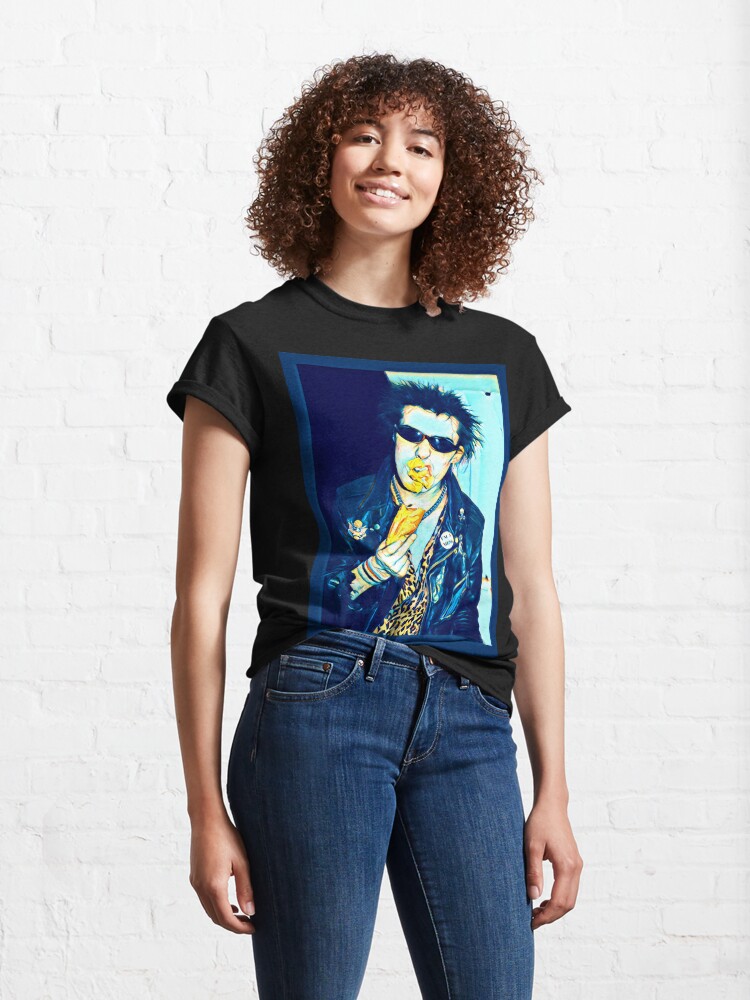 Thumbnail 4 of 7, Classic T-Shirt, Sid Painting designed and sold by greenarmyman.