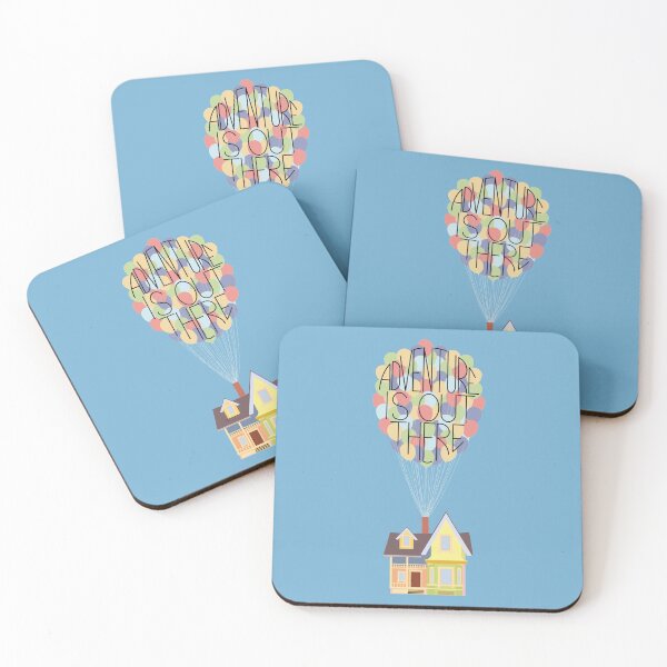 Item preview, Colourful House with Balloons - Adventure Is Out There designed and sold by andmoore.