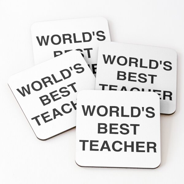 Item preview, WORLD'S BEST TEACHER - The Office x Michael Scott designed and sold by saamcmrn.