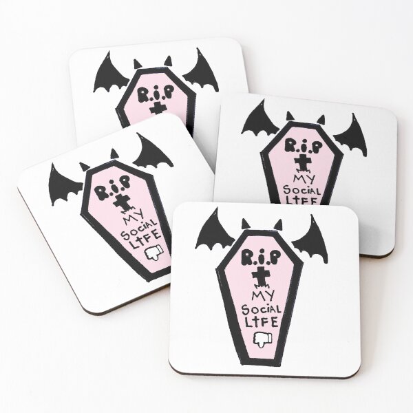 Item preview, RIP My Social Life designed and sold by seashellskeeper.