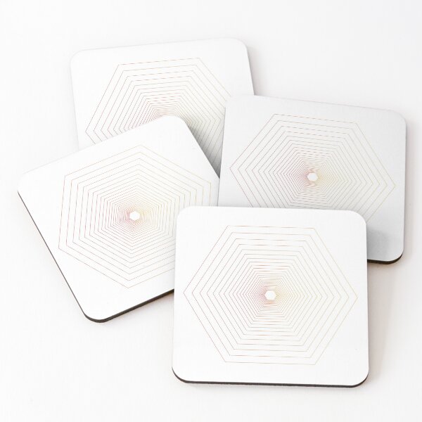 Item preview, Inner Fire (W) - Eternal Hexagons. Simple Geometric Art (SGA) designed and sold by innermantra.