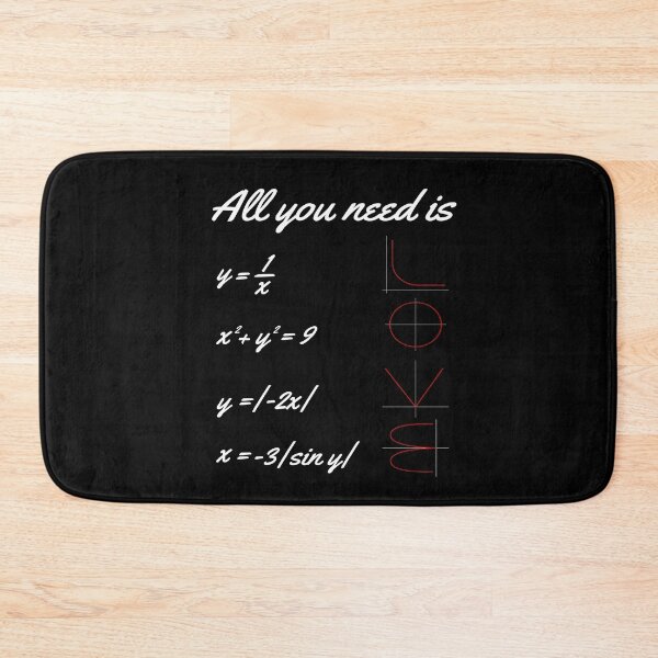 Item preview, All You Need Is LOVE Mathematics Math designed and sold by MooonTees.