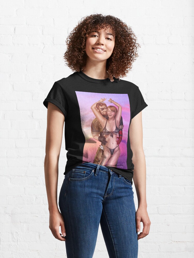 Alternate view of Tickling Soldiers Rain Classic T-Shirt