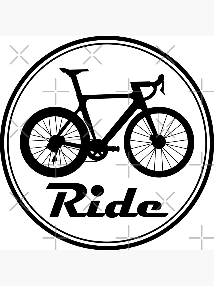 Road Bike Logo (Black)\