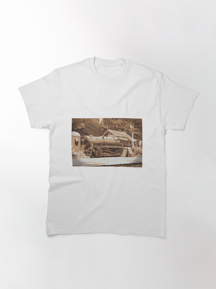 Thumbnail 2 of 7, Classic T-Shirt, Steam past and present designed and sold by bywhacky.
