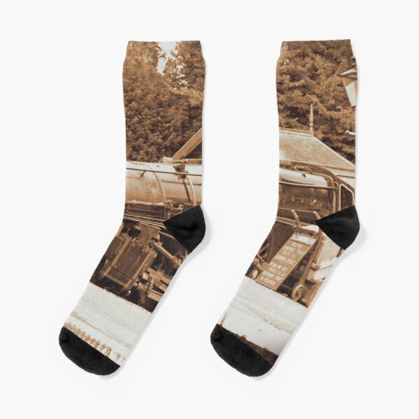 Steam past and present Socks