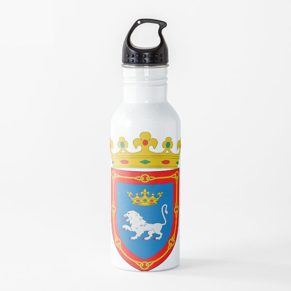 Escudo de armas de Pamplona, España Botella de agua