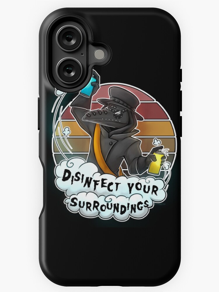 Thumbnail 1 von 4, iPhone-Hülle, Desinfizieren Sie Ihre Umgebung designt und verkauft von Sciggles.