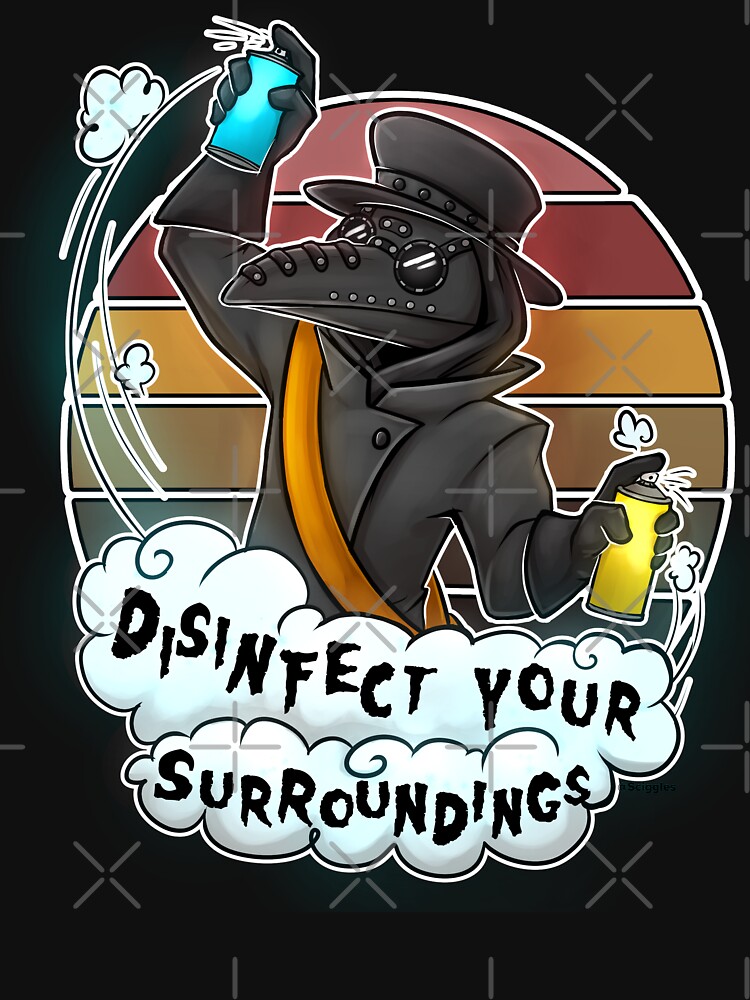 Thumbnail 7 von 7, Classic T-Shirt, Desinfizieren Sie Ihre Umgebung designt und verkauft von Sciggles.