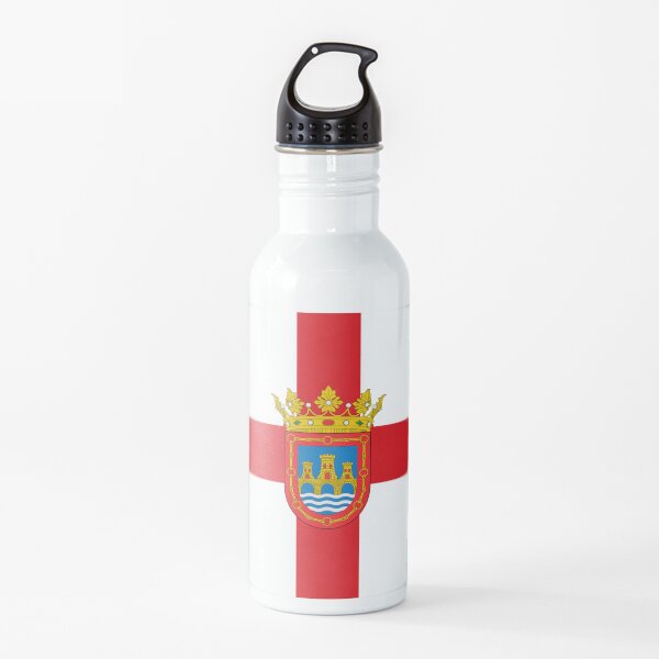 Bandera de Tudela, Navarra Botella de agua